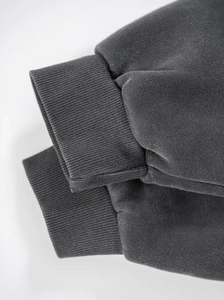 Clav Pigment Snap Hoodie