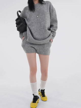 Blio Knit Sweater & Shorts
