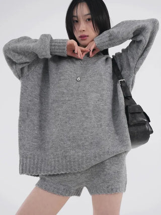 Blio Knit Sweater & Shorts