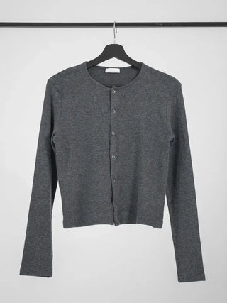 Jeno Button Angora Cardigan