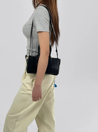 Pave U-neck Daily Short Sleeve Tee