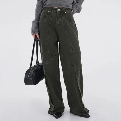 Dez Snap black denim