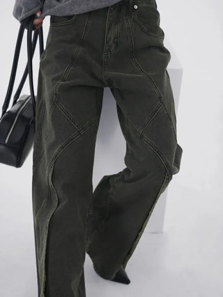 Dez Snap black denim