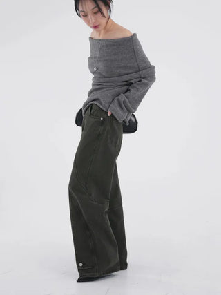 Dez Snap black denim