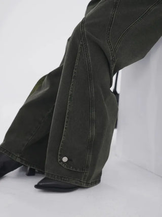 Dez Snap black denim