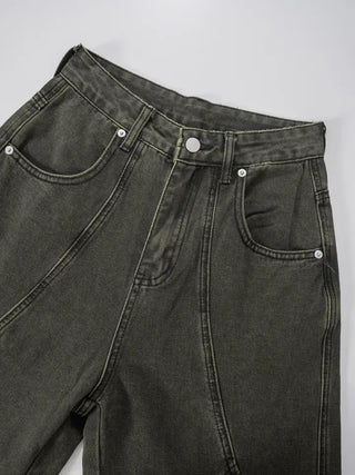 Dez Snap black denim