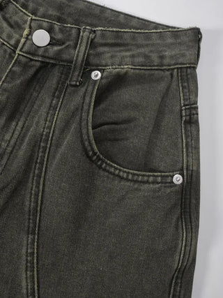 Dez Snap black denim