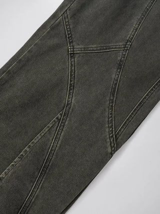 Dez Snap black denim