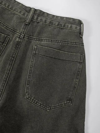 Dez Snap black denim