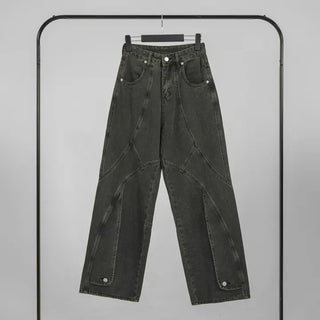 Dez Snap black denim