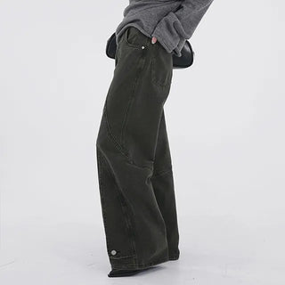 Dez Snap black denim