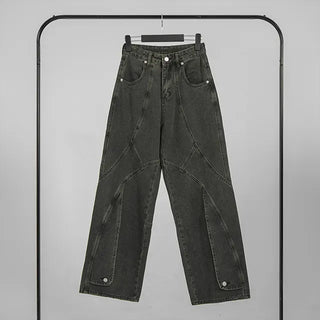 Dez Snap black denim