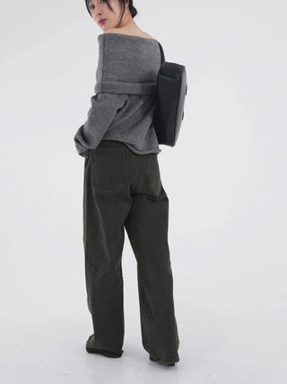 Dez Snap black denim