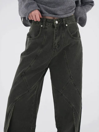 Dez Snap black denim