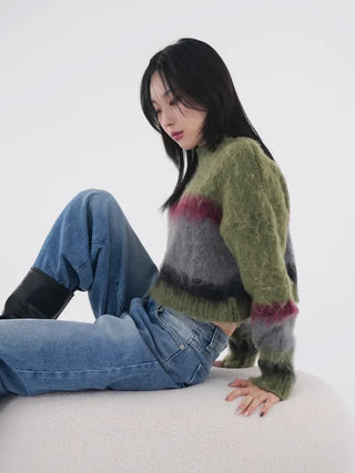 Fatigue Alpaca Crop Knit