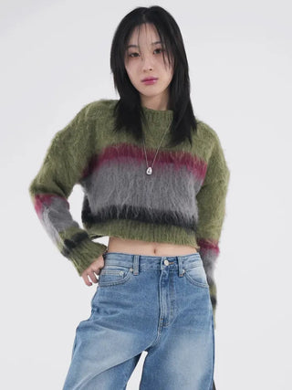 Fatigue Alpaca Crop Knit