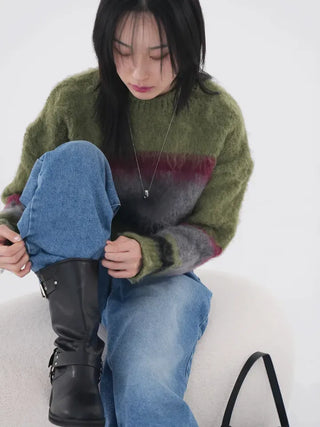 Fatigue Alpaca Crop Knit