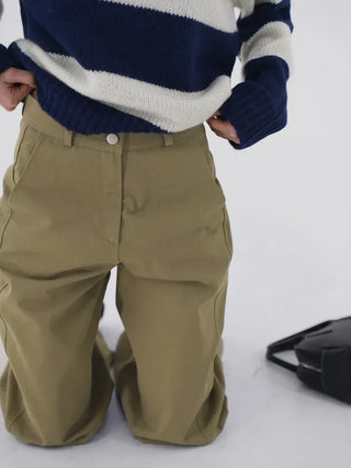 New wide cotton pants