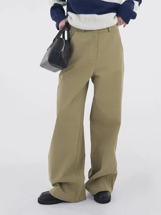 New wide cotton pants