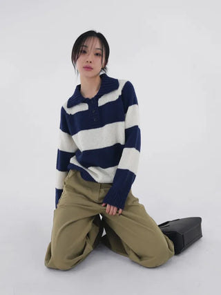New wide cotton pants