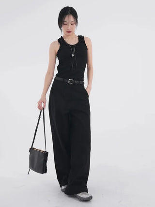 New wide cotton pants