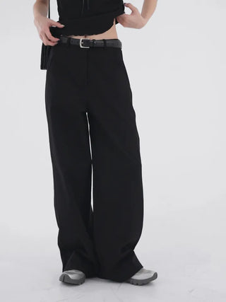 New wide cotton pants