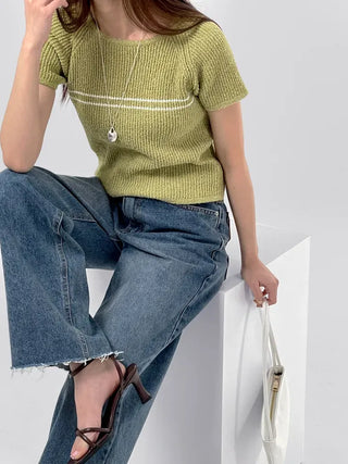 Onne Cut Denim Pants