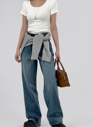 Onne Cut Denim Pants