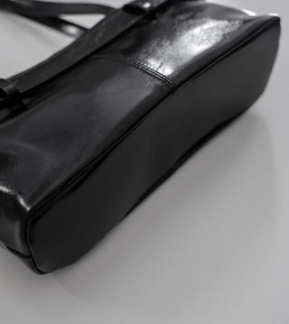 Meti Buckle Baguette Shoulder Bag