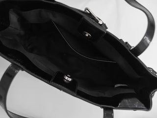 Meti Buckle Baguette Shoulder Bag