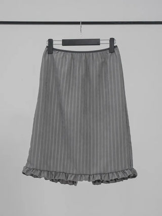 Et frill layered midi skirt