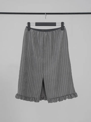 Et frill layered midi skirt