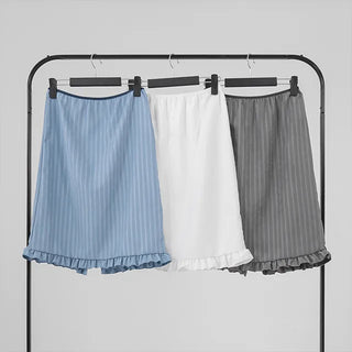 Et frill layered midi skirt