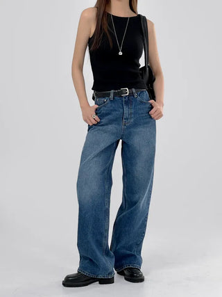 Adele Boatneck Ribbed Sleeveless