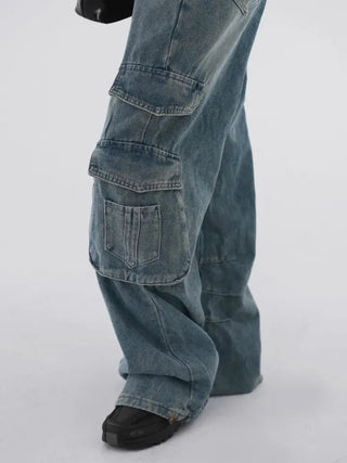 Timo Vintage Cargo Wide Denim