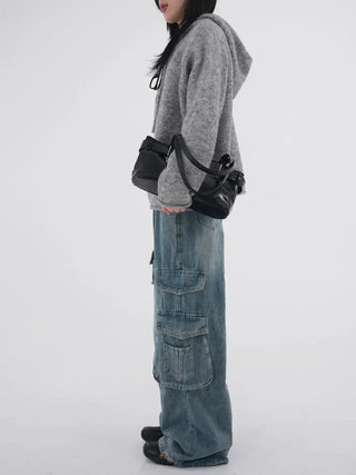 Timo Vintage Cargo Wide Denim