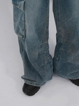 Timo Vintage Cargo Wide Denim