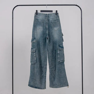 Timo Vintage Cargo Wide Denim