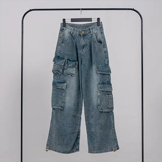 Timo Vintage Cargo Wide Denim