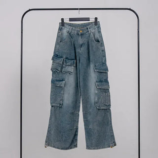 Timo Vintage Cargo Wide Denim