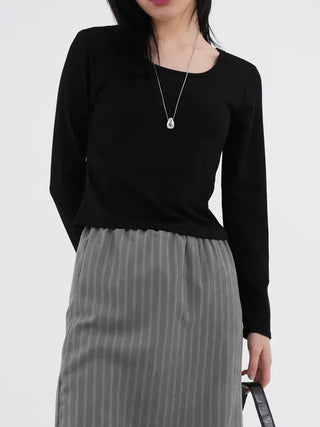 Marcel Slim Bra Cup Long Sleeve Top