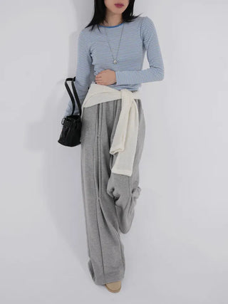 Kesha Snap Button Cutout Sweatpants