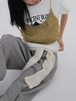 Kesha Snap Button Cutout Sweatpants