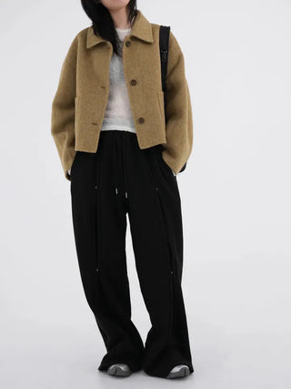 Kesha Snap Button Cutout Sweatpants