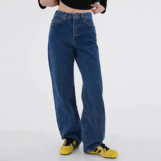 Regan Classic Medium Blue Wide Denim