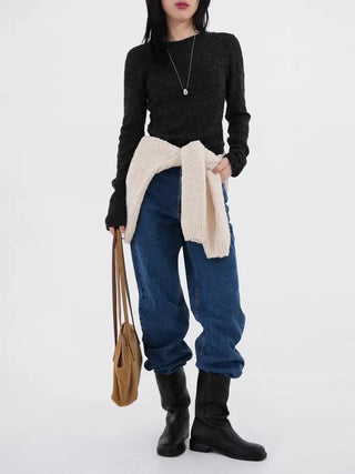 Regan Classic Medium Blue Wide Denim