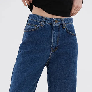 Regan Classic Medium Blue Wide Denim