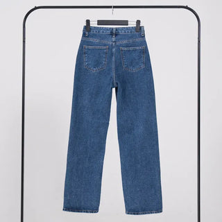 Regan Classic Medium Blue Wide Denim