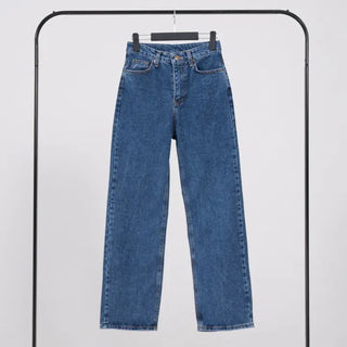 Regan Classic Medium Blue Wide Denim