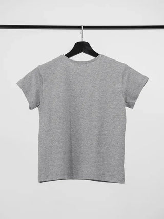 Leville sturdy cotton cropped short-sleeve tee
